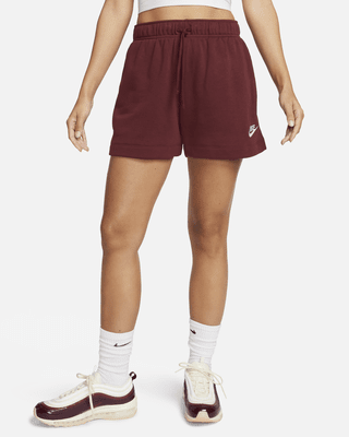 womens nike heritage fleece shorts