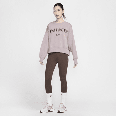 Nike Sportswear Phoenix Fleece Women's Over-Oversized Crew-Neck Logo Sweatshirt