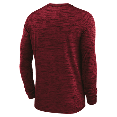 Stanford Sideline Velocity Men's Nike Dri-FIT College Long-Sleeve T-Shirt
