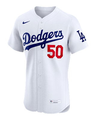 Мужские джерси Mookie Betts Los Angeles Dodgers Nike Dri-FIT ADV MLB Elite Jersey