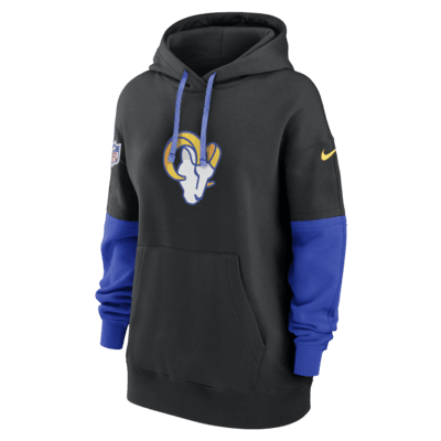 Los Angeles Rams Sideline Essential Women's Nike NFL Pullover Hoodie