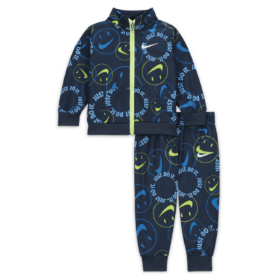 Nike Smiley Swoosh Printed Tricot Set Baby Tracksuit