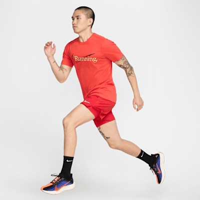 ナイキ Dri-FIT メンズ ランニング Tシャツ