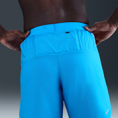 Nike Stride Dri-FIT hardloopshorts met binnenbroek voor heren (18 cm)