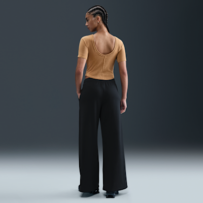 Nike Sportswear Women's Mid-Rise Wide-Leg Track Pants