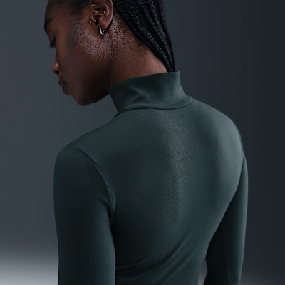 Nike One Fitted Women's Dri-FIT 1/4-Zip Mid Layer
