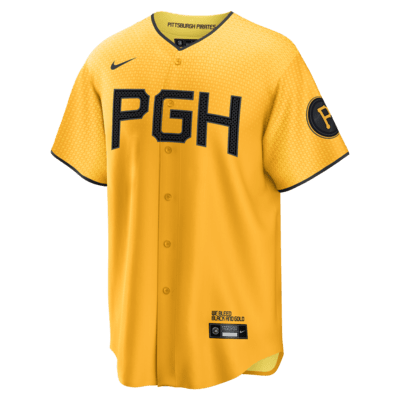 MLB Pittsburgh Pirates City Connect (Roberto Clemente) Men's Replica Baseball Jersey