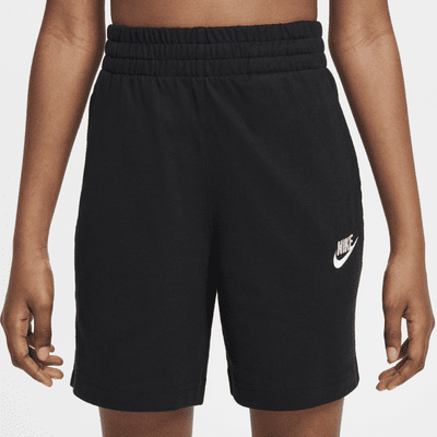 Shorts de tejido Knit de 15 cm para niños talla grande Nike Sportswear Club