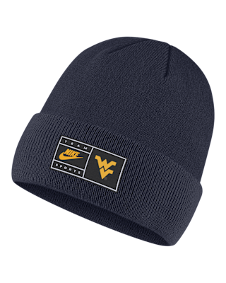 Женские  West Virginia University Nike College Cuffed Beanie
