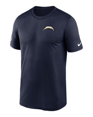 Мужская футболка Los Angeles Chargers Alt Legend Small Logo Nike Dri-FIT NFL