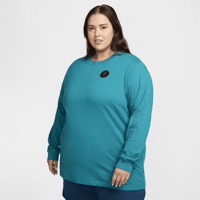 Sabrina Women's Long-Sleeve Basketball T-Shirt (Plus Size)