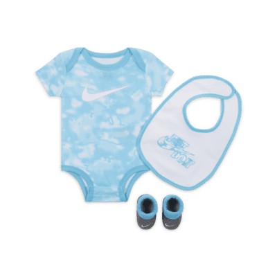 Nike Swoosh Aura 3-Piece Bodysuit Box Set Baby Bodysuit Set