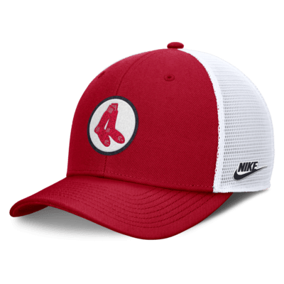 Boston Red Sox Cooperstown Rise Men's Nike Dri-FIT MLB Trucker Adjustable Hat