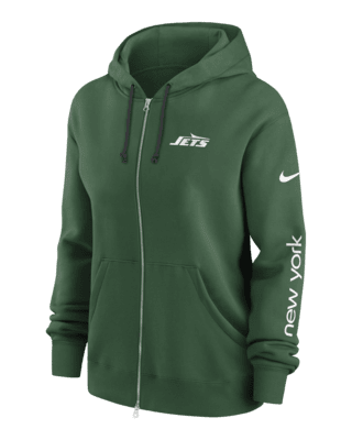 Женское худи New York Jets Phoenix Nike NFL Full-Zip Hoodie