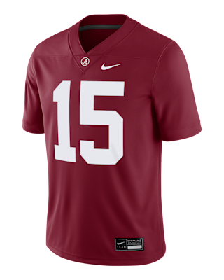 Мужские джерси Ty Simpson Alabama Men’s Nike Dri-FIT College Game Jersey