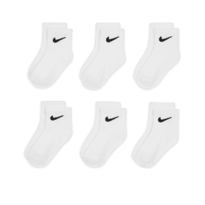 Nike 6 pares de calcetines cortos para hombre y mujer, tobillo