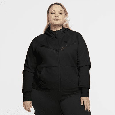Zaklampen pensioen bizon Nike Sportswear Tech Fleece Windrunner Hoodie met rits voor dames (grote  maten). Nike BE