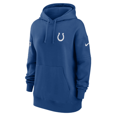 Nike Sideline Club (NFL Indianapolis Colts) Women's Pullover Hoodie