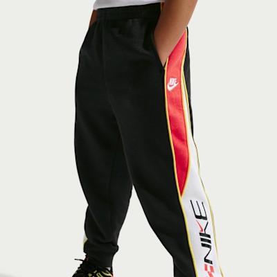 Pants de French Terry Victory Lap para niños talla pequeña Nike Sportswear
