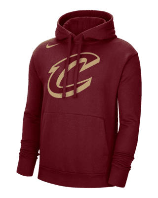 Men's Cleveland Cavaliers Nike Blue City Edition Logo Essential Pullover  Hoodie