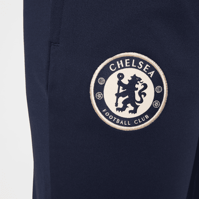 Pants de fútbol de tejido Knit Nike Dri-FIT para niños talla grande Chelsea FC Strike