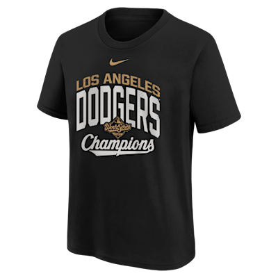 Los Angeles Dodgers Gold Program Big Kids' Nike MLB Jersey from Nike - $40