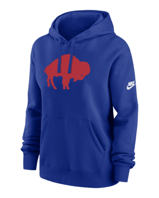 Женское худи Buffalo Bills Club Nike NFL Pullover Hoodie