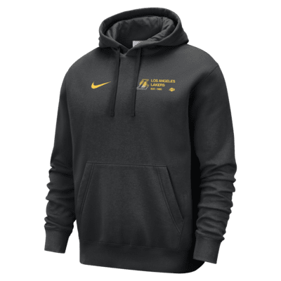 Sweat à capuche Nike NBA Los Angeles Lakers Courtside Club pour homme