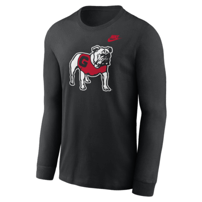 Georgia Bulldogs Legacy Primary Logo Men's Nike College Long-Sleeve T-Shirt