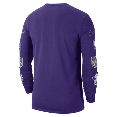 Sacramento Kings City Edition Men's Nike NBA Long-Sleeve T-Shirt