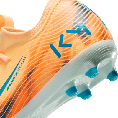 รองเท้าสตั๊ดฟุตบอลไม่หุ้มข้อเด็กโตสำหรับหลายพื้นผิว Nike Jr. Mercurial Vapor 16 Academy "Kylian Mbappé"