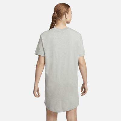 Vestido tipo playera oversized para mujer Nike Sportswear Chill Knit