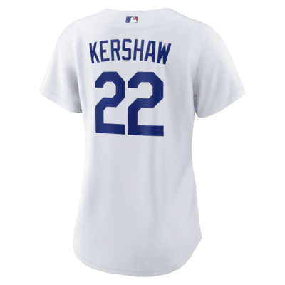 Clayton Kershaw Los Angeles Dodgers 2024 World Series Women's Nike MLB Replica Jersey