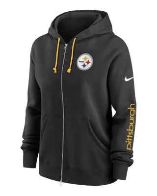 Женское худи Pittsburgh Steelers Phoenix Nike NFL Full-Zip Hoodie