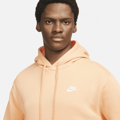 nike hoodie neon orange