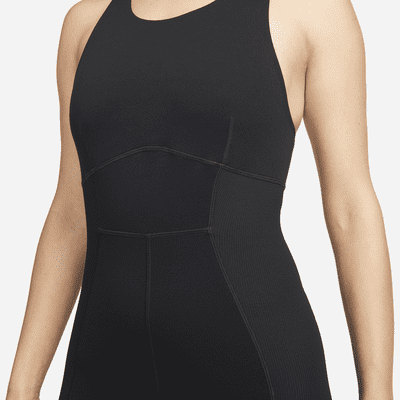 Nike women's yoga luxe layered jumpsuit