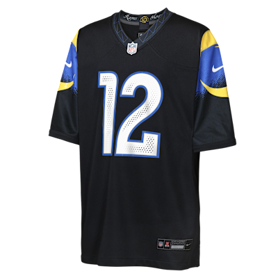 Puka Nacua Los Angeles Rams Rivalries Collection Big Kids' Nike NFL Game Jersey