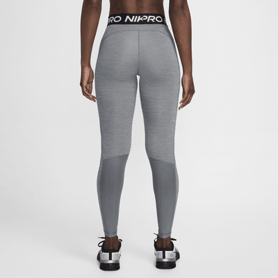 Nike Pro Women's Mid-Rise Mesh-Panelled Leggings. Nike IL