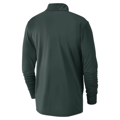 Boston Celtics City Edition Men's Nike Dri-FIT NBA 1/2-Zip Long-Sleeve Top