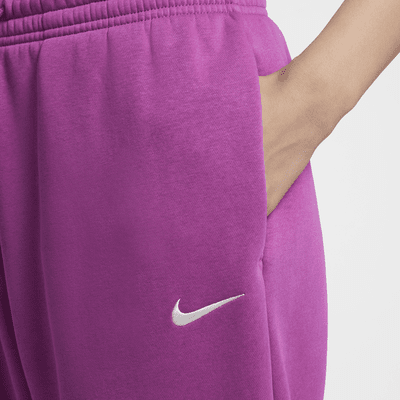 Nike Sportswear Phoenix Fleece 女款高腰寬版運動褲