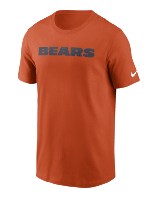 Мужская футболка Chicago Bears Primetime Wordmark Essential Nike NFL