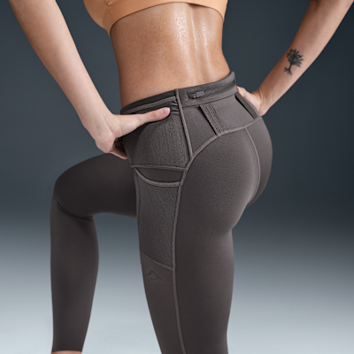 Nike Trail Lauf-Leggings mit 7/8-Länge und hohem Bund (Damen)
