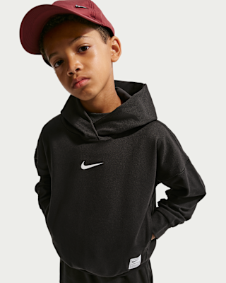 Детское худи Nike Pro Big Kids' (Boys') Dri-FIT Fleece Pullover Hoodie
