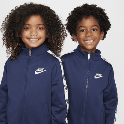 Nike Dri-FIT Little Kids' Logo Taping 2-Piece Full-Zip Set