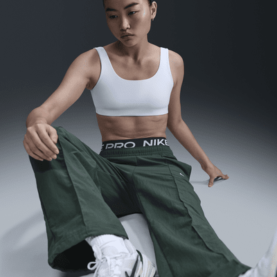 Nike Sportswear Everything 梭織女款中腰寬鬆褲腳長褲