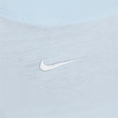 Vestido tipo playera oversized para mujer Nike Sportswear Chill Knit