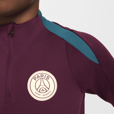 Paris Saint-Germain Strike Nike Dri-FIT voetbaltrainingstop voor kids