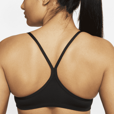 Prenda superior de bikini con espalda deportiva Nike Essential