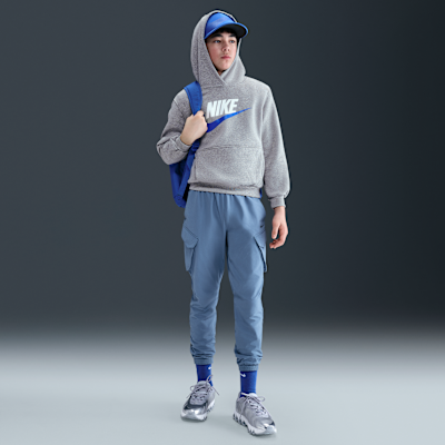 Sudadera con gorro para niños talla grande Nike Sportswear Club Fleece