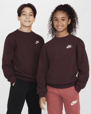 Подростковый свитшот Nike Sportswear Club Fleece Big Kids'